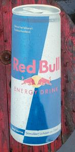 Red Bull metalen publiciteitsbord, Ophalen of Verzenden, Zo goed als nieuw