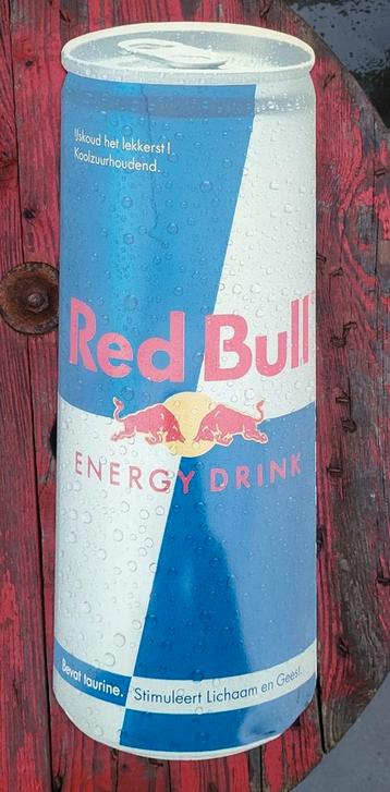 Red Bull metalen publiciteitsbord beschikbaar voor biedingen