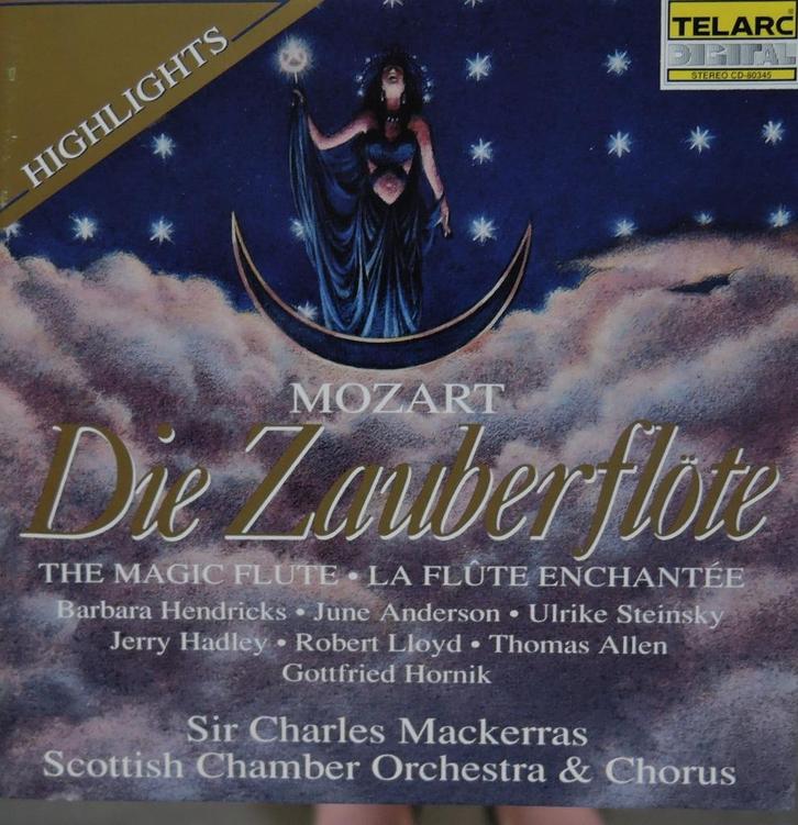 Die Zauberflöte / Mozart - Scottish Chamber Or / Mackerras, Cd's en Dvd's, Cd's | Klassiek, Zo goed als nieuw, Opera of Operette