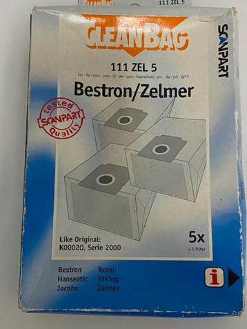 Stofzuigerzakken Clean Bag Bestron/Zelmer disponible aux enchères