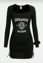 Robe 12 ans ado SHEIN noire élastique plissée excellent état, Enfants & Bébés, Robe ou Jupe, Enlèvement ou Envoi, Shein, Comme neuf