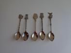 Cuillère souvenir X 5 pièces Bouillon etc...Vintage., Antiek en Kunst, Ophalen of Verzenden