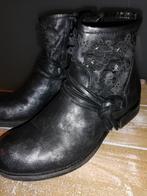 Laarzen/enkellaarzen maat 38, Kleding | Dames, Zwart, Lage of Enkellaarzen, Ophalen of Verzenden, Zo goed als nieuw