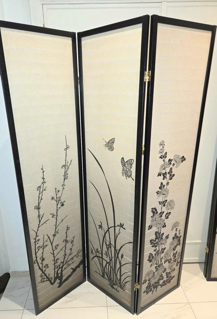 Twee elegante decoratieve kamerschermen, Huis en Inrichting, Woonaccessoires | Kamerschermen, Ophalen