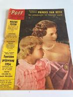 De Post nr7 1954 :Liliane, Elfstedentocht, Lourdes, Reinaert, Journal ou Magazine, 1940 à 1960, Enlèvement ou Envoi