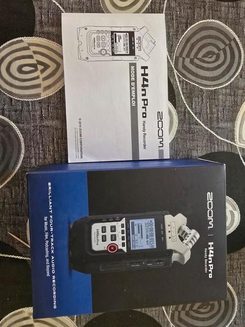 Zoom H4nPro enregistrement 4 Pistes, Audio, Tv en Foto, Bandrecorder, Ophalen