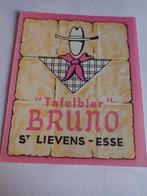 bieretiket tafelbier bruno, Verzamelen, Ophalen of Verzenden, Zo goed als nieuw, Overige typen, Overige merken