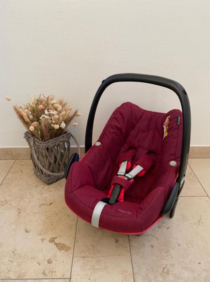 Maxi-Cosi Pebble Plus Autostoel + FamilyFix3 + 2WayFix Base, Kinderen en Baby's, Autostoeltjes, Gebruikt, Maxi-Cosi, 0 t/m 13 kg