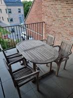 Tuinset met 6 stoelen, Tuin en Terras, Ophalen, Tuinset