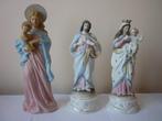 Lot de 3 statues religieuses de la céramique de Andenne, Antiek en Kunst, Antiek | Religieuze voorwerpen, Ophalen of Verzenden
