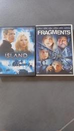 Lot de 2 DVD The Island et Fragments, Cd's en Dvd's, Dvd's | Actie, Ophalen of Verzenden, Zo goed als nieuw, Actie