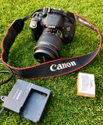 Canon EOS 700D met kitlens en reserve batterij, TV, Hi-fi & Vidéo, Enlèvement, Comme neuf, Canon
