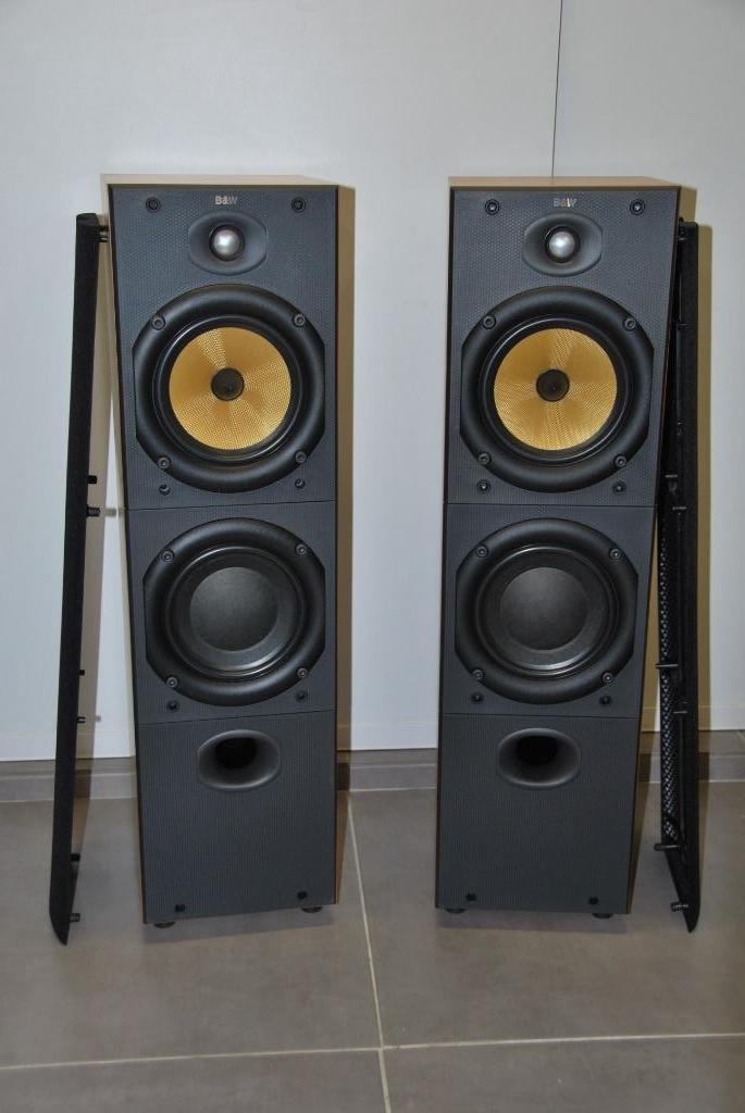 B&W sets als nieuw alles apart te koop/ beluisteren, Audio, Tv en Foto, Luidsprekerboxen, Zo goed als nieuw, Front, Rear of Stereo speakers