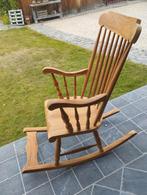 Schommelstoel uit teak, Huis en Inrichting, Stoelen, Ophalen, Zo goed als nieuw
