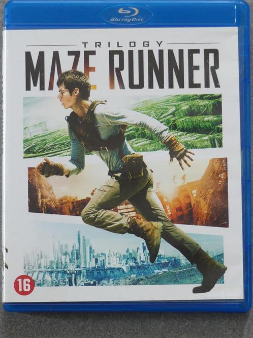 The Maze Runner Trilogy, Cd's en Dvd's, Blu-ray, Zo goed als nieuw, Science Fiction en Fantasy, Boxset, Verzenden