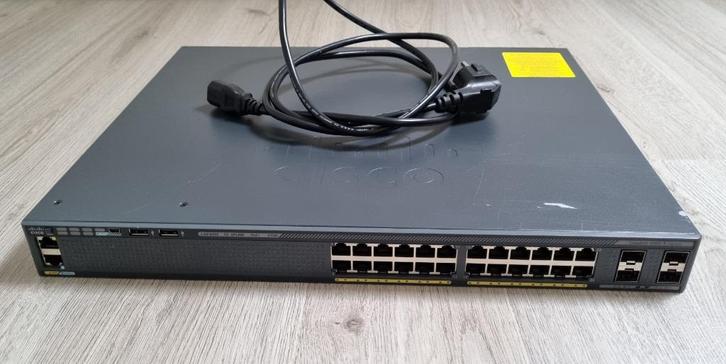 Cisco switch WS-C2960X-24PS-L, Informatique & Logiciels, Commutateurs réseau, Enlèvement ou Envoi