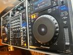 Pioneer dj set 2x cdj 900 nexus & djm 750 + flightcase, DJ-Set, Enlèvement, Utilisé, Pioneer
