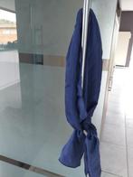 Sjaal donkerblauw zijde, Maat 42/44 (L), Nieuw, Ophalen of Verzenden, Sjaal