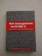 Wat management werkelijk is, Boeken, Overige Boeken, Management, Magretta, Zo goed als nieuw, Ophalen