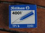 Boîte de 6 cartouches d'encre Pelikan 4001 TP/6 pour plume, Comme neuf, Enlèvement ou Envoi