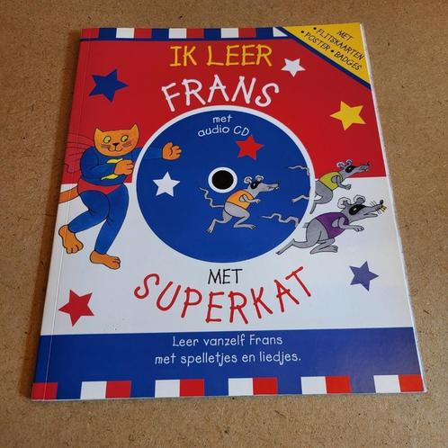 Ik leer Frans met Superkat, Boeken, Schoolboeken, Zo goed als nieuw, Frans, Ophalen of Verzenden