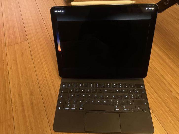 iPad iPad Pro 12,9" 2 To + Magic Keyboard +  Pencil (2e gen), Computers en Software, Apple iPads, Gebruikt, Apple iPad Pro, Wi-Fi