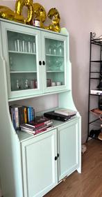 leuke pastel vitrinekast, Antiek en Kunst, Antiek | Meubels | Kasten, Ophalen