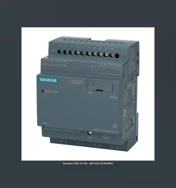 Siemens Logo 8.4 (transistor) basismodule 24CEo, Hobby en Vrije tijd, Elektronica-componenten, Nieuw, Ophalen of Verzenden