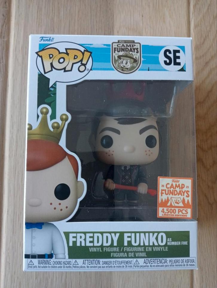 Funko pop Freddy Camp Fundays only 4500 stuks nieuwstaat, Verzamelen, Poppetjes en Figuurtjes, Nieuw, Ophalen of Verzenden