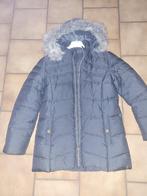 jas winter met kap, grijs, half lang, maat 152, Kinderen en Baby's, Kinderkleding | Maat 152, Ophalen of Verzenden, Zo goed als nieuw