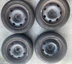 4 Winterbanden op velg - Continental - 215/55R16, Auto-onderdelen, Banden en Velgen, Ophalen, Banden en Velgen, Winterbanden, Personenwagen