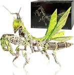 DIY Modelbouw - Metalen 3D Miniatuur Bouwpakket Sprinkhaan, Overige merken, 1:50 of kleiner, Verzenden, Overige typen