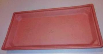 4 Terra cotta schalen rechthoekig beschikbaar voor biedingen