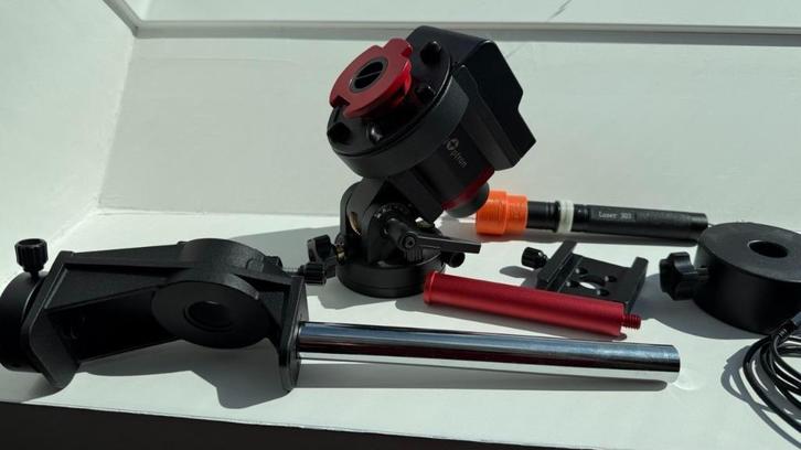 iOptron Skyguider Pro Montering, Audio, Tv en Foto, Optische apparatuur | Telescopen, Zo goed als nieuw, Onderdelen of Accessoires