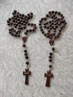 2 houten paternosters van Lourdes, Ophalen of Verzenden