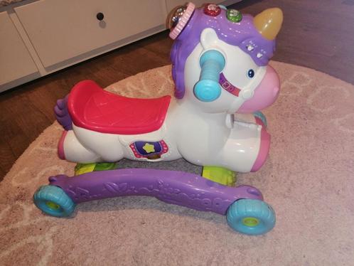 VTech Hobbel en Speel Eenhoorn - Interactief Babyspeelgoed -, Kinderen en Baby's, Speelgoed | Buiten | Voertuigen en Loopfietsen