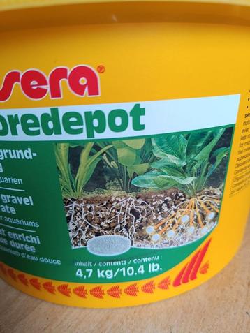 Substrat aquarium Sera Floredepot  beschikbaar voor biedingen