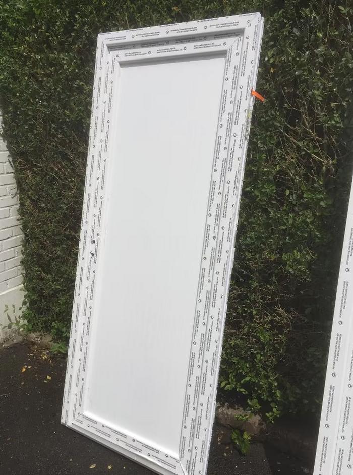 buitendeur kunststof, Bricolage & Construction, Fenêtres & Moustiquaires, Utilisé, Porte extérieure, Synthétique, Enlèvement