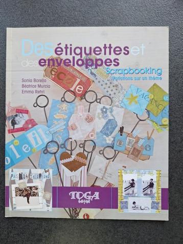 Scrapbooking - étiquettes et enveloppes beschikbaar voor biedingen