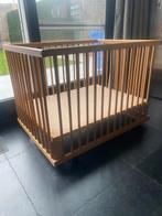 kinderbox met parklegger, Kinderen en Baby's, Ophalen, Zo goed als nieuw, Rechthoekig, In hoogte verstelbaar