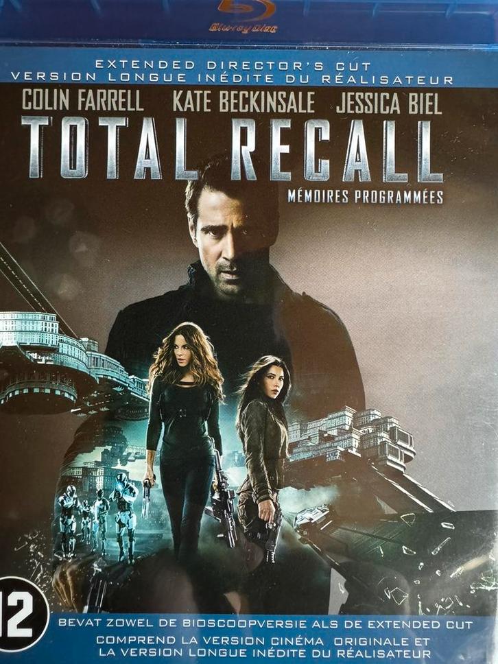 TOTAL RECALL BLUE RAY, Cd's en Dvd's, Blu-ray, Zo goed als nieuw, Science Fiction en Fantasy, Ophalen of Verzenden