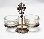 Salière double en argent., Enlèvement ou Envoi