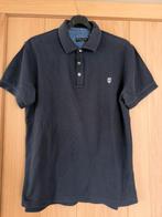 Donker blauwe polo, black and gold, mt xl., Blauw, Maat 56/58 (XL), Ophalen of Verzenden, Gedragen