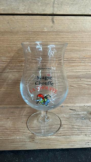 Verre à chouffe Magic, Enlèvement ou Envoi, Utilisé, Verre ou Verres
