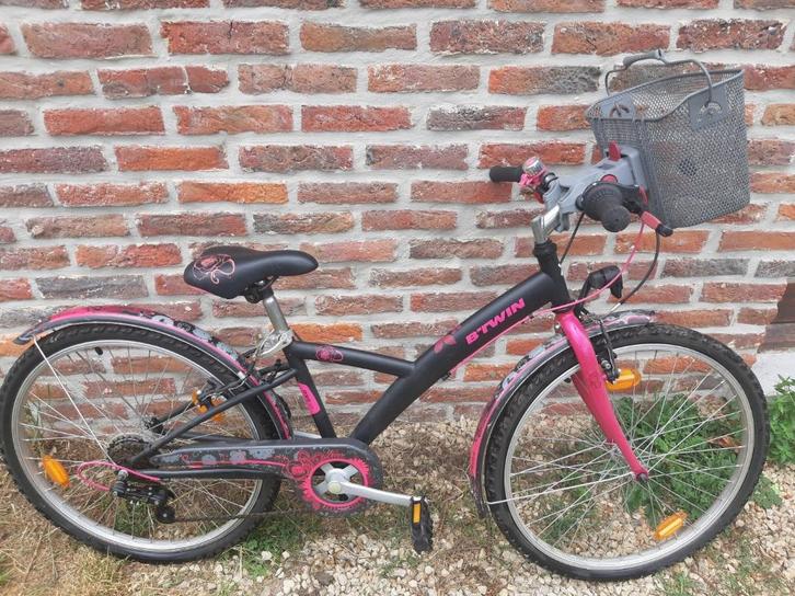 Vélo fille, Fietsen en Brommers, Fietsen | Meisjes, Zo goed als nieuw, 20 inch, Versnellingen, Ophalen