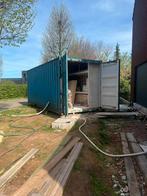 Werfcontainet pleisterwerken incl machines+materiaal, Ophalen