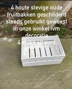 houte bakken, Ophalen, Gebruikt