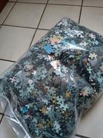 Zak met puzzelstukjes om iets mee te knutselen, Ophalen, Gebruikt