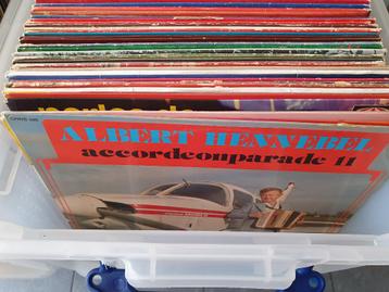 1000 LP's Accordeon muziek beschikbaar voor biedingen