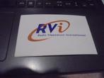 RVI sticker, Verzamelen, Stickers, Ophalen of Verzenden, Zo goed als nieuw, Bedrijf of Vereniging